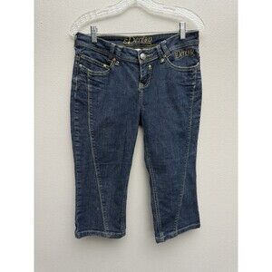 Y2K Vintage Dereon Pedal Pusher Jeans Beyoncé Fleur-De-List Size 7-8